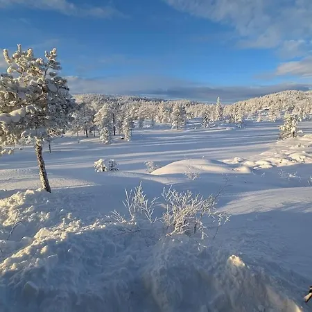 Fjellhytte Med Boblebad Og Utsikt Pa Blefjell *