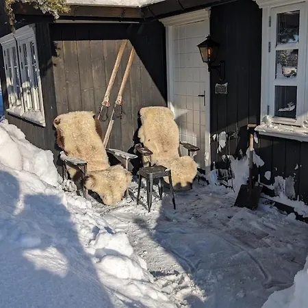 Fjellhytte Med Boblebad Og Utsikt Pa Blefjell Flesberg