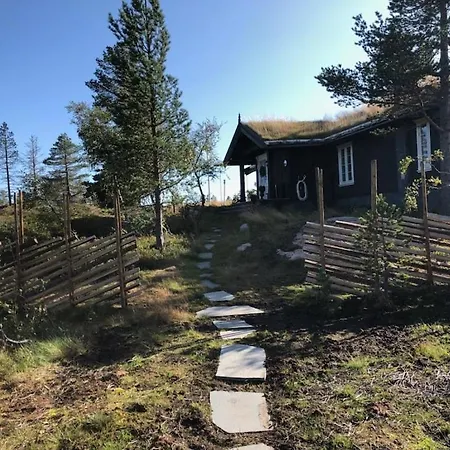 Fjellhytte Med Boblebad Og Utsikt Pa Blefjell *