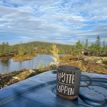 Fjellhytte Med Boblebad Og Utsikt Pa Blefjell Ferienhaus *