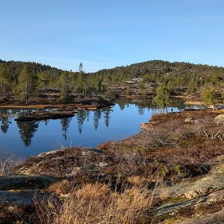 Fjellhytte Med Boblebad Og Utsikt Pa Blefjell Сasa de vacaciones Flesberg