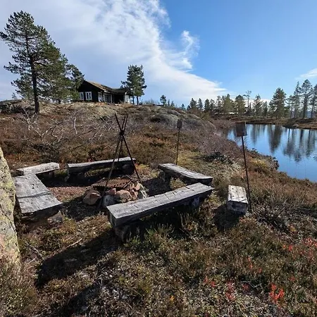 Fjellhytte Med Boblebad Og Utsikt Pa Blefjell Flesberg