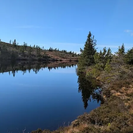 Fjellhytte Med Boblebad Og Utsikt Pa Blefjell