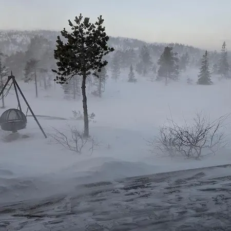 Fjellhytte Med Boblebad Og Utsikt Pa Blefjell Flesberg