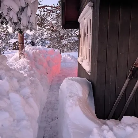 Fjellhytte Med Boblebad Og Utsikt Pa Blefjell Сasa de vacaciones