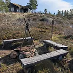 Fjellhytte Med Boblebad Og Utsikt Pa Blefjell Flesberg