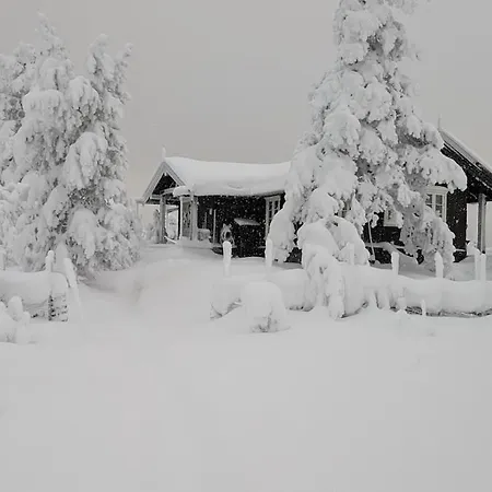 Fjellhytte Med Boblebad Og Utsikt Pa Blefjell